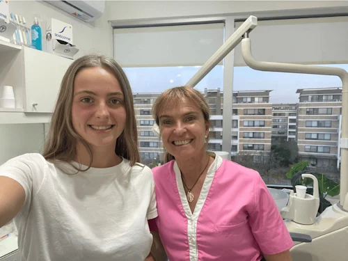 Paciente feliz imagen